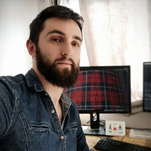 Portrait de Elouan Harmand, Senior Material Artist